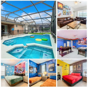 T8134-Windsor Palms Resort Pool and Spa Near Disney